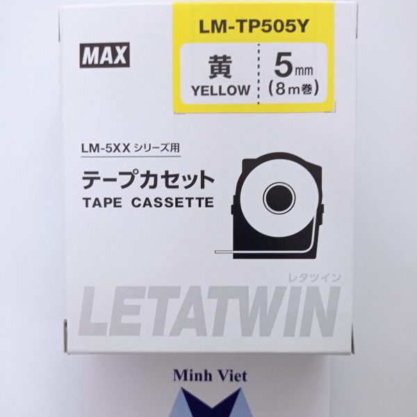 Băng nhãn in LM-TP505Y MAX