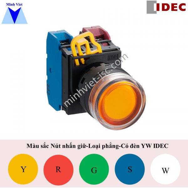 Nút nhấn có đèn YW1L