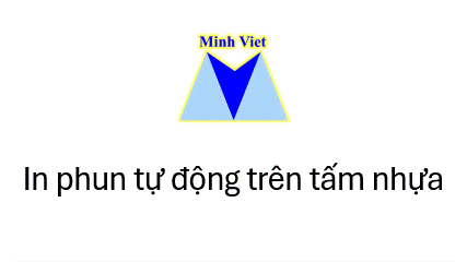 Máy In phun tự động trên tấm nhựa khổ lớn
