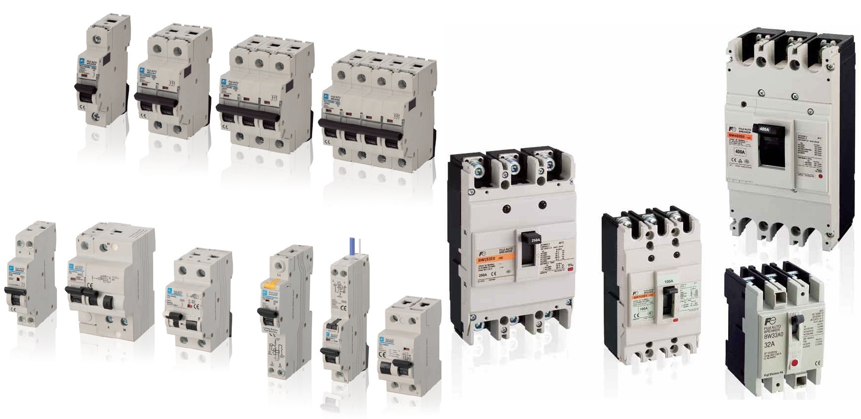 MCB MCCB aptomat cầu dao khối 1P 2P 3P