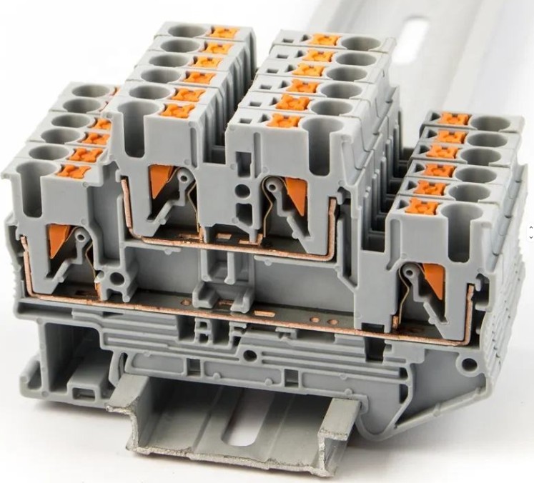 Cầu đấu push in PTTB 2 tầng kết nối nhanh