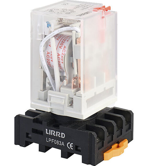 Đế rơ le loại chân tròn 8 chân LPF083A