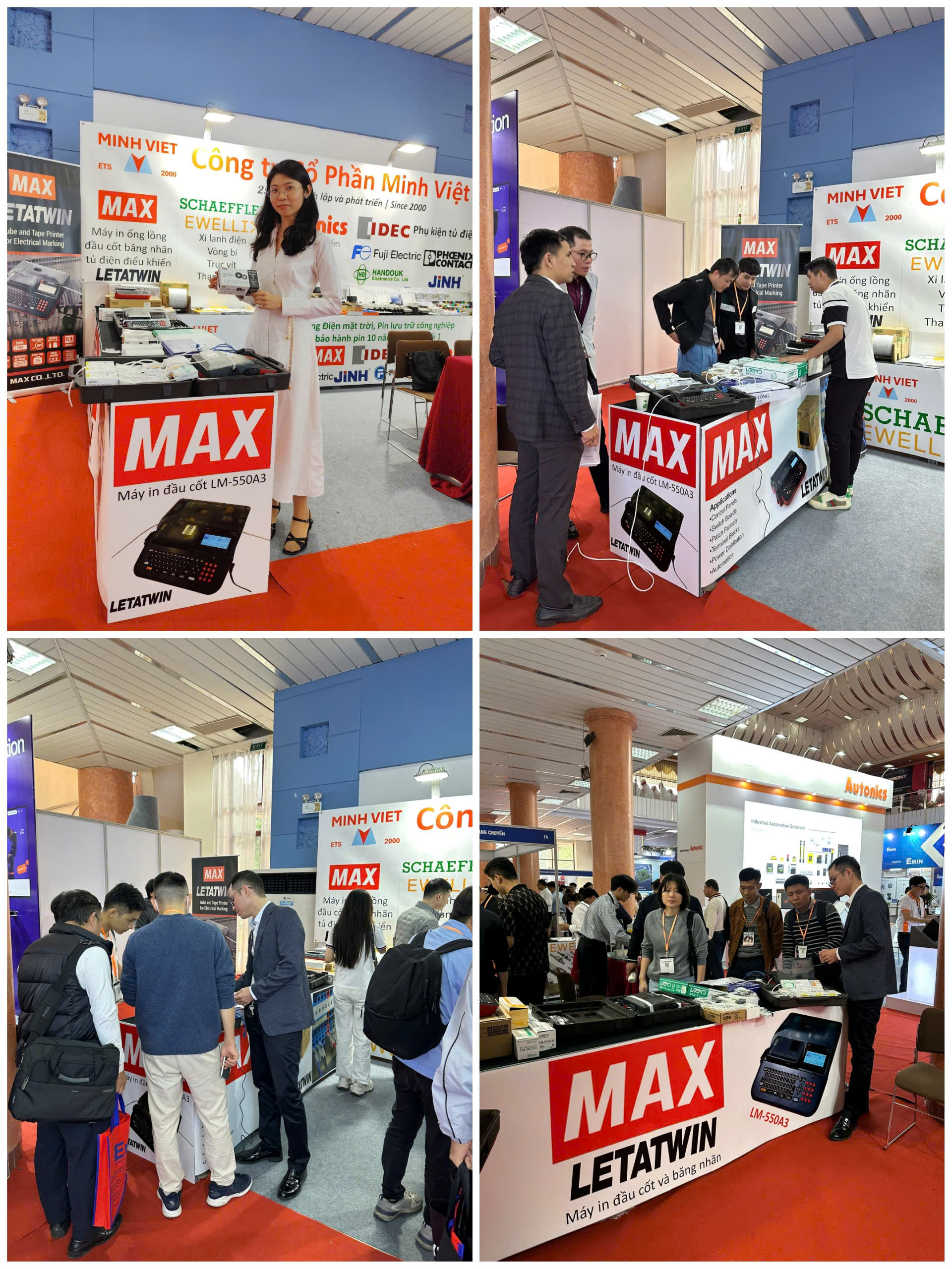 VIMF Bắc Ninh 2025 - CTY cổ phần Minh Việt trưng bày Hãng MAX letatwin