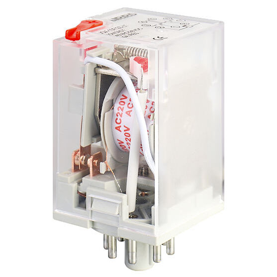 Rơ le tròn LJQX-11FC/2Z-LT (LMK2P-LT) 8 chân Lizzd relay